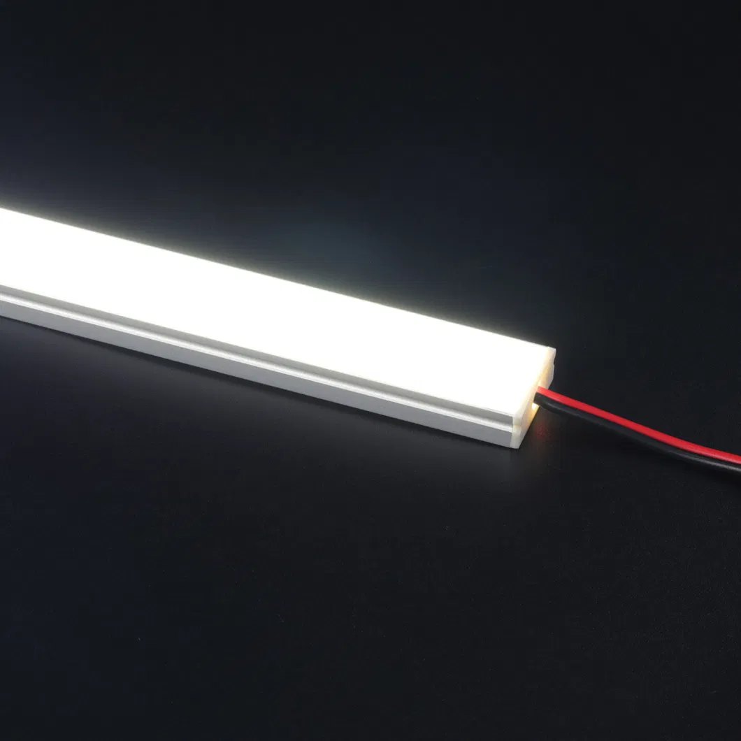 17*8mm High Quality U Shaped Silver Black White LED Extrusion Channel LED Aluminum Profile for LED Strip Light
