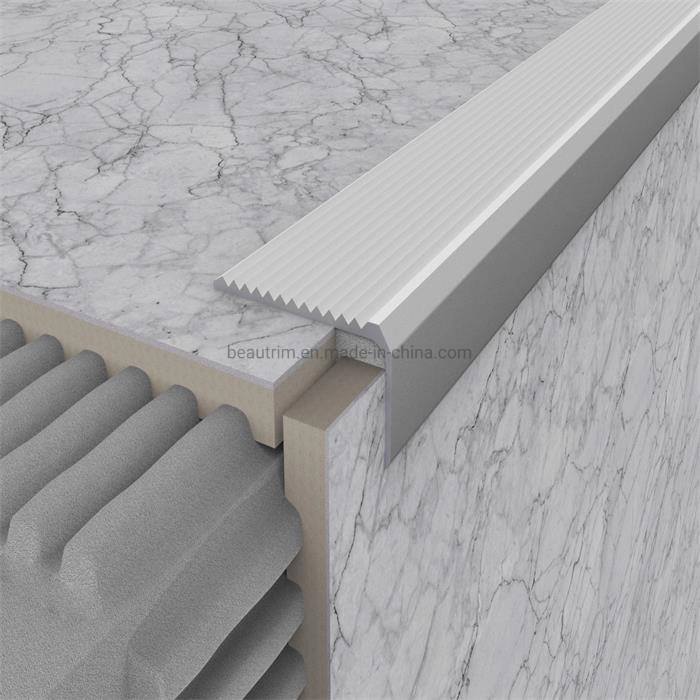 Stair Nosing for Matt Aluminium Building Materials