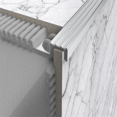 Stair Nosing for Matt Aluminium Building Materials