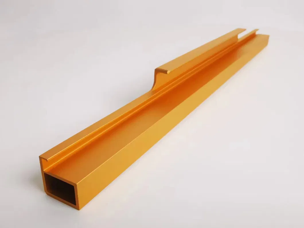 Anodized Brush Wardobe Door Aluminum Profile Glass Cabinet Frame Aluminum Extrusion Profile